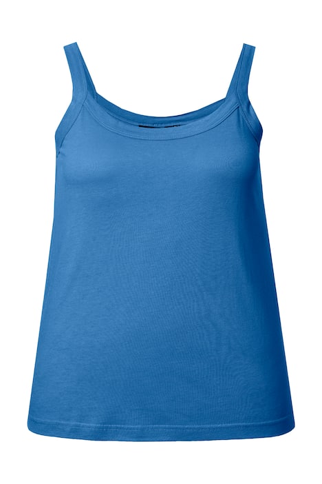 Top se špagetovými ramínky, kulatý výstřih, modalová směs, bez rukávů