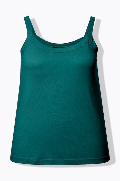 Spaghettitop, Rundhals, Modalmix, ärmellos