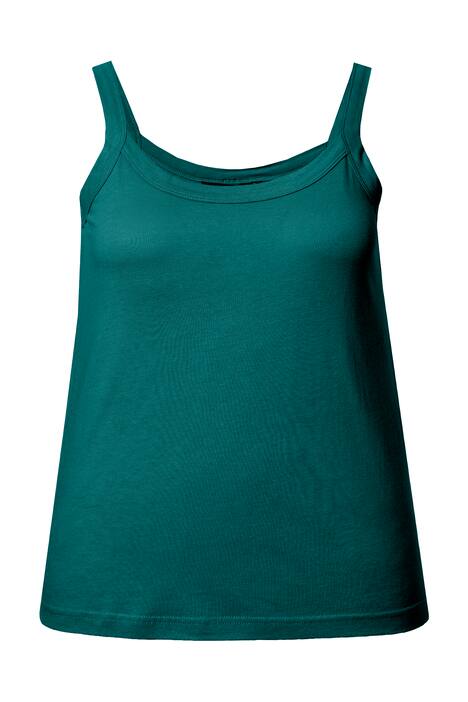 Top se špagetovými ramínky, kulatý výstřih, modalová směs, bez rukávů