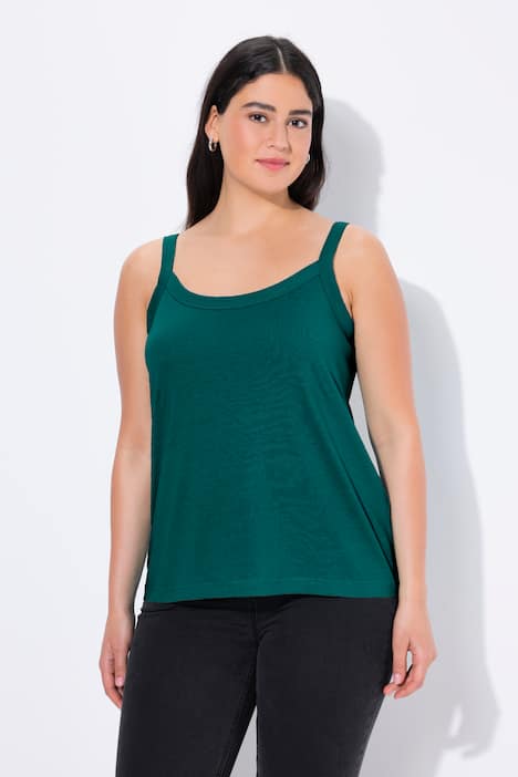 Spaghettitop, Rundhals, Modalmix, ärmellos