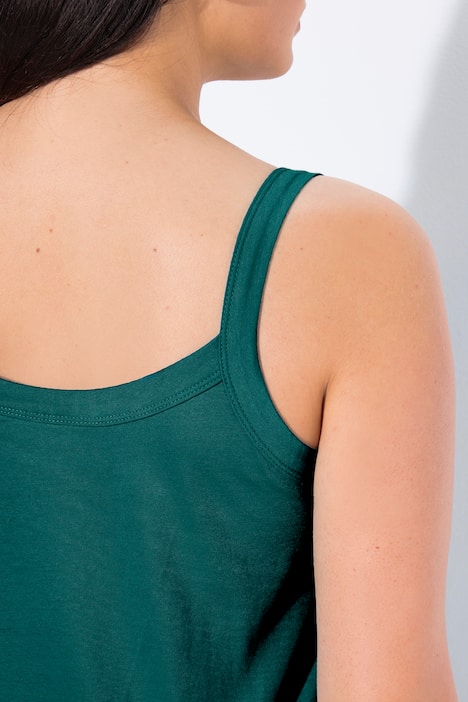 Spaghettitop, Rundhals, Modalmix, ärmellos