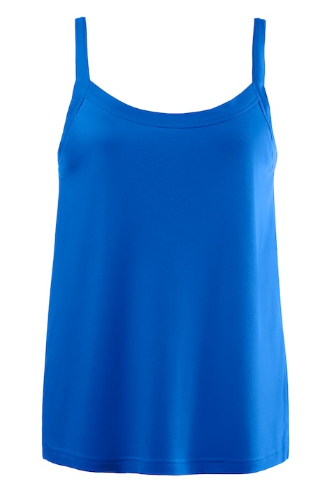 Top se špagetovými ramínky, kulatý výstřih, modalová směs, bez rukávů