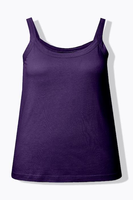 Spaghettitop, Rundhals, Modalmix, ärmellos