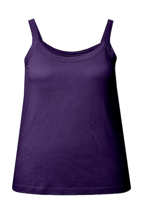 Top se špagetovými ramínky, kulatý výstřih, modalová směs, bez rukávů