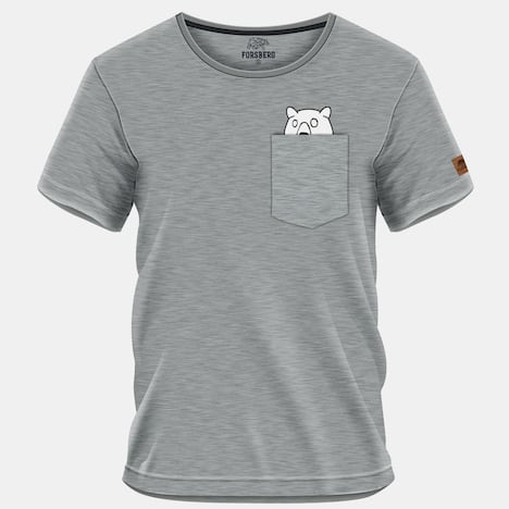 FORSBERG HALVARSON T-Shirt grau