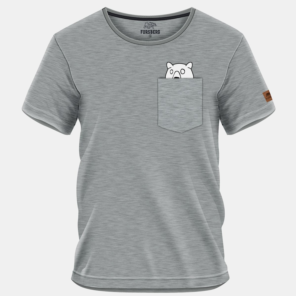 FORSBERG HALVARSON T-Shirt grau