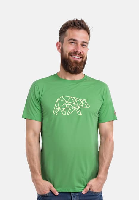 FORSBERG Finnson T-Shirt mit Brustlogo
