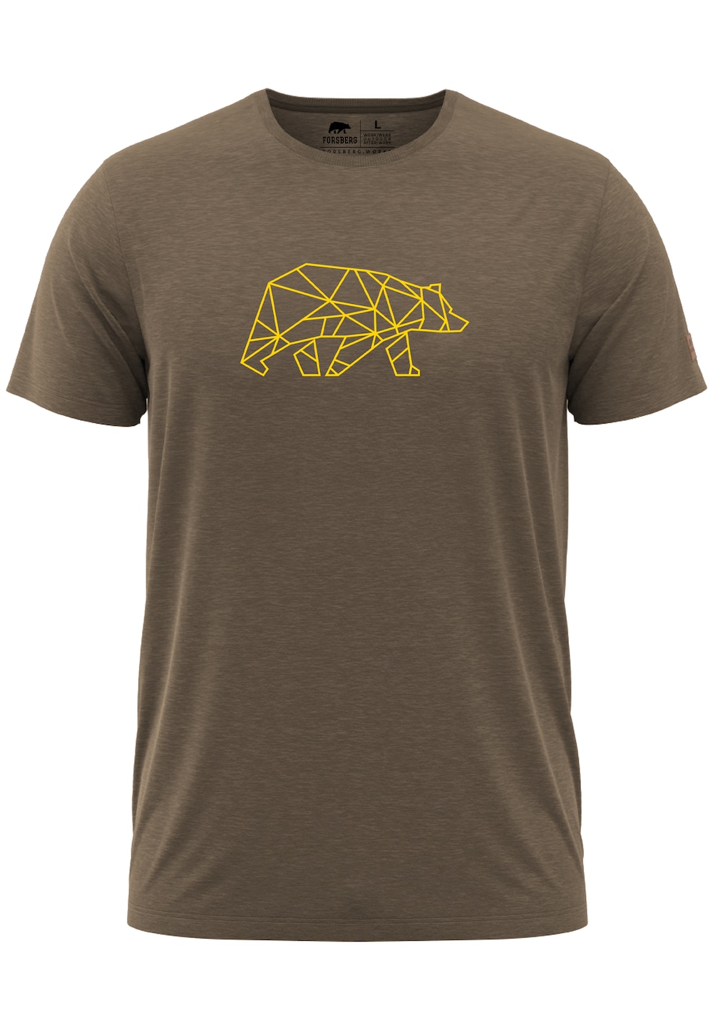FORSBERG Finnson T-Shirt mit Brustlogo