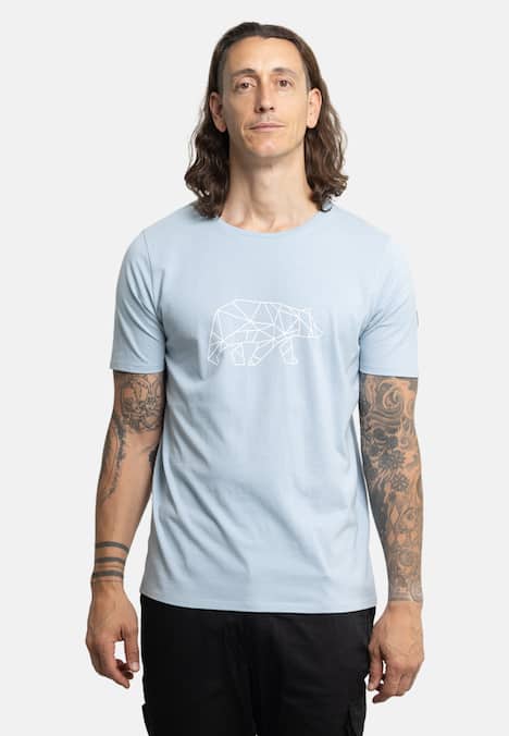 FORSBERG Finnson T-Shirt mit Brustlogo