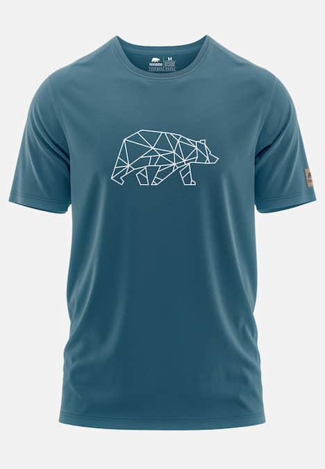 FORSBERG Finnson T-Shirt mit Brustlogo