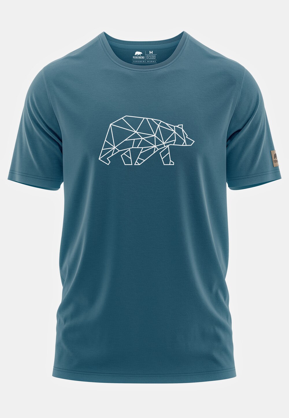 FORSBERG Finnson T-Shirt mit Brustlogo