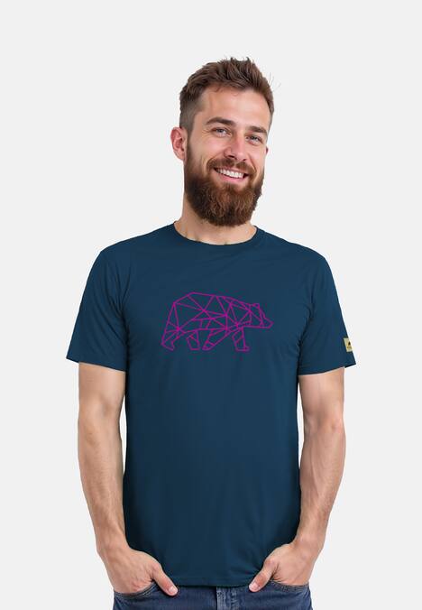 FORSBERG Finnson T-Shirt mit Brustlogo