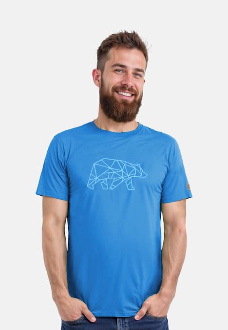 FORSBERG Finnson T-Shirt mit Brustlogo