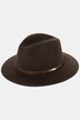 Chapeau en laine, enroulable et imperméabilisé