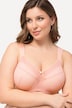 Soutien-gorge à armatures. Coques souples. Empiècements mesh - bonnet C-E