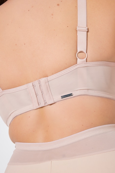 Bügel-BH, Softschale, Mesh-Einsatz, Cup C - E