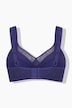 Soutien-gorge à armatures. Coques souples. Empiècements mesh - bonnet C-E