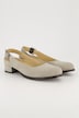 pumps, suède, verstelbare hiel, wijdte H