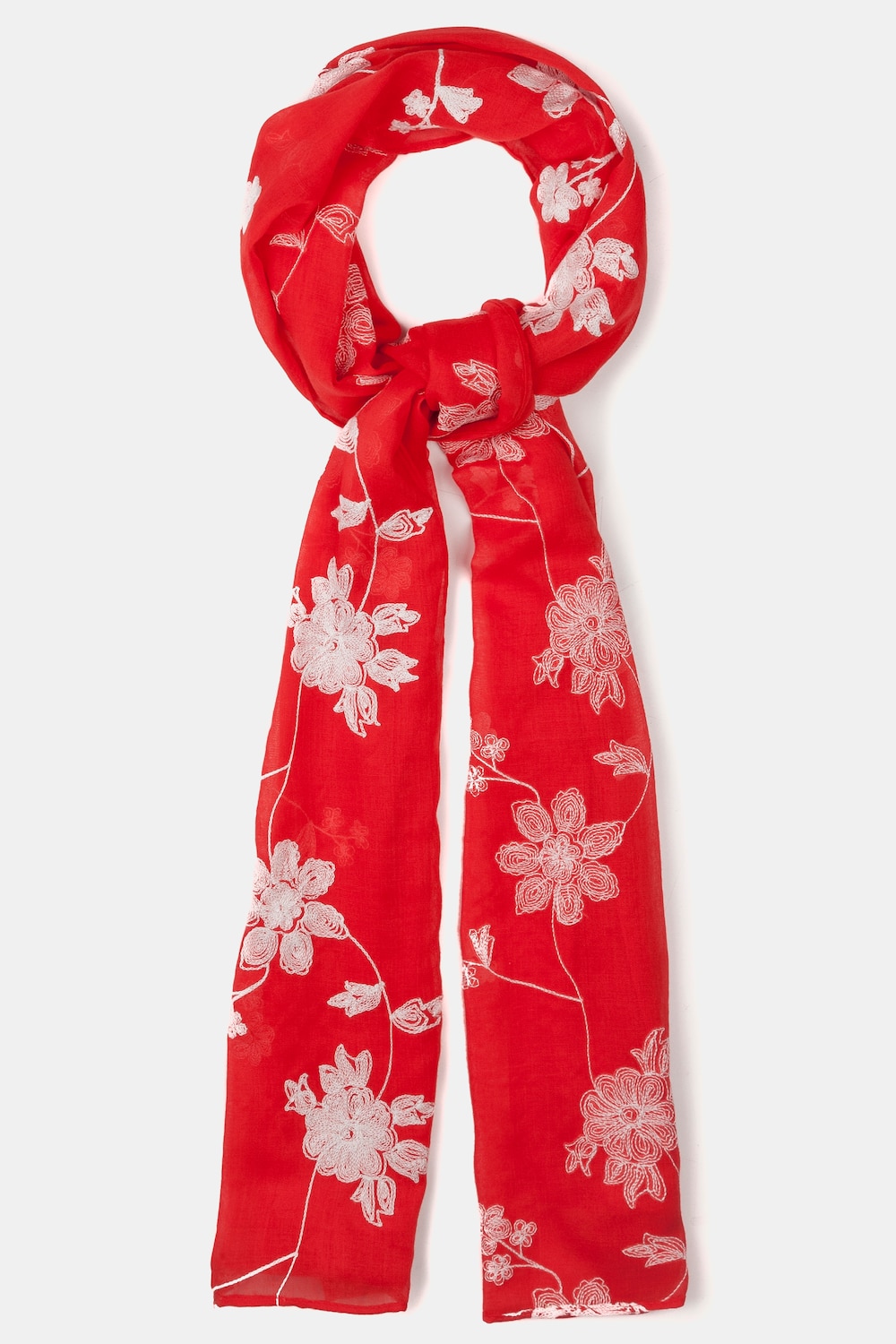 Grote Maten Sjaal, Dames, rood, Maat: One Size, Polyester, Ulla Popken Grote Maten Sjaal, Dames, rood, Maat: One Size, Polyester, Ulla Popken