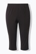 Capri-Leggings, seitliches Spitzenband, Biobaumwolle