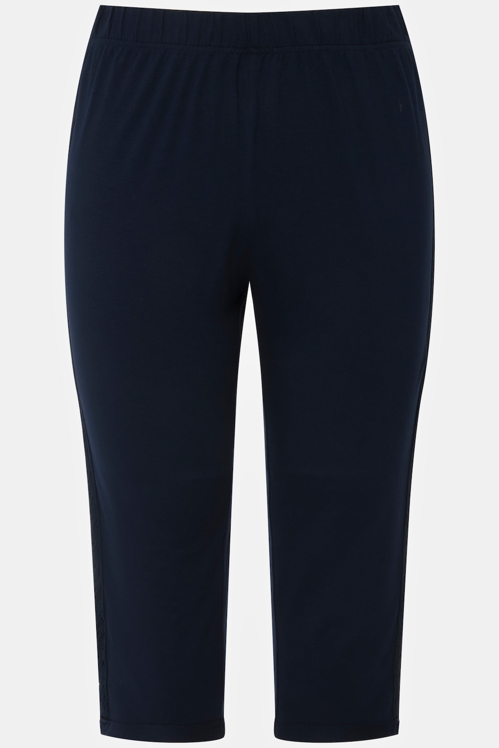 Stora storlekar Caprileggings, Dam, blå, storlek: 42/44, Bomull, Ulla Popken