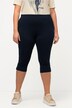 Capri-Leggings, seitliches Spitzenband, Biobaumwolle