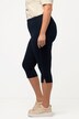 Capri-Leggings, seitliches Spitzenband, Biobaumwolle