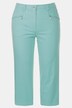 Spodnie Mony 3/4, lekko zwężane, strecz, paski