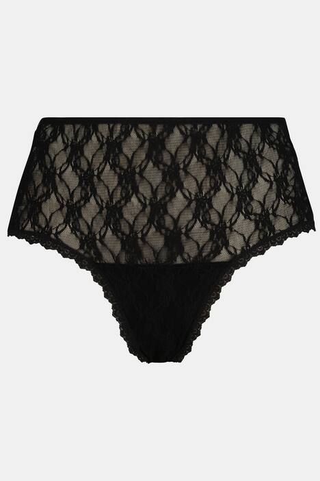 Spitzen Hipster, transparent, normal hohe Passform