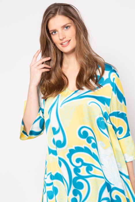 satin tunic blouse