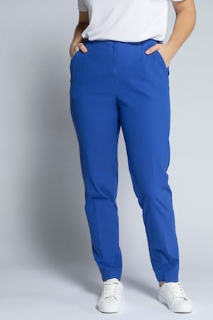 Duże rozmiary spodnie sophie, damska, delikatny błękit, rozmiar: 46, bawełna/poliamid/elastan, Ulla Popken