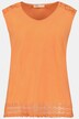 Top, Spitze, A-Linie, ärmellos, Biobaumwolle