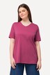 T-shirt, V-hals, classic, halve mouwen, biologisch katoen