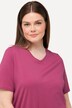 T-shirt, V-hals, classic, halve mouwen, biologisch katoen