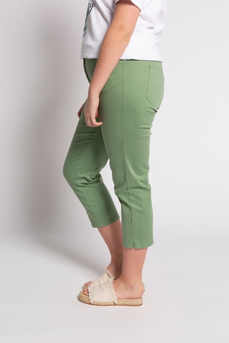 Cotton stretch capri clearance pants