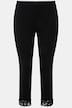 7/8-Leggings, Saumspitze, Biobaumwolle