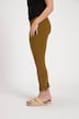 Leggings a 7/8 in cotone biologico con orli di pizzo