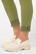 Legging 7/8. Bas de jambe en dentelle. Coton bio