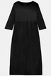Sukienka z dżerseju, okrągły dekolt, dzwonowate rękawy 3/4