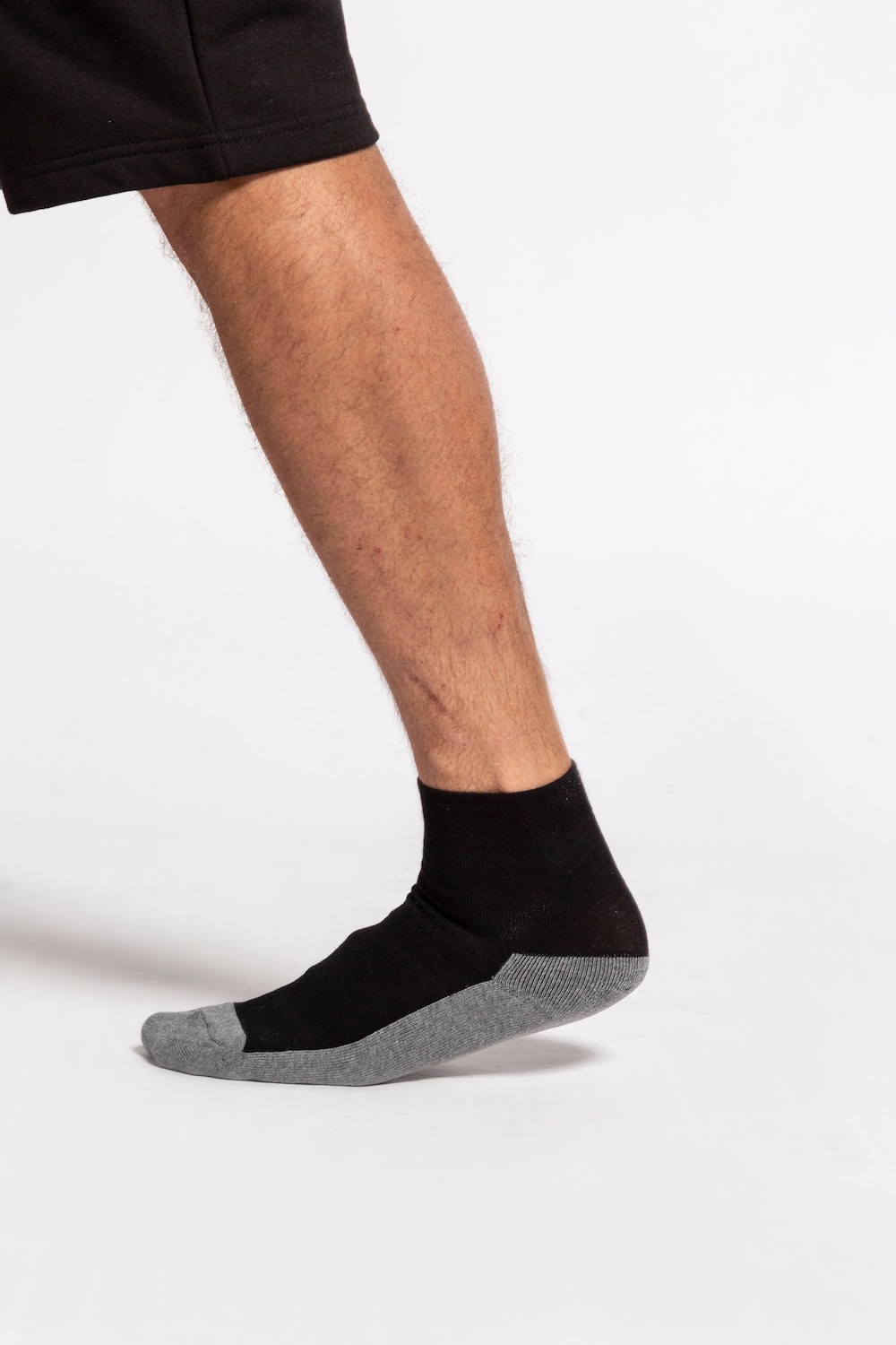 Stora storlekar sportsockor, Her, svart, storlek: 39-42, Bomull, JP1880