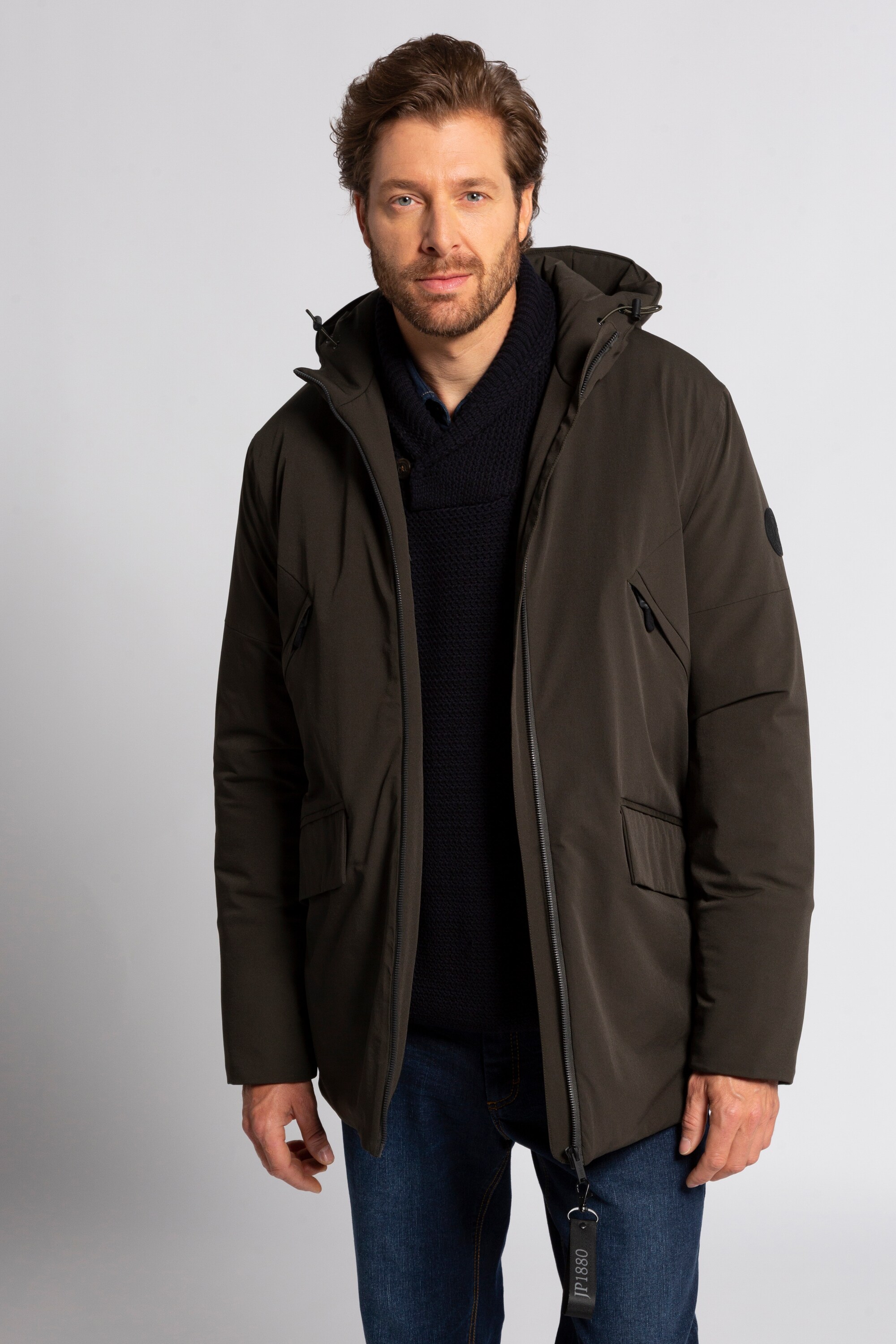 JP 1880 JP 1880 HERREN GROSSE GRÖSSEN FUNKTIONSJACKE FLEXNAMIC®, 3X-FUNKTION, KAPUZE, THER