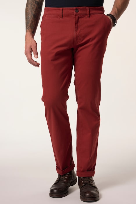 Pantaloni chino con taglio speciale per l'addome, FLEXNAMIC®, vestibilità normale e quattro tasche