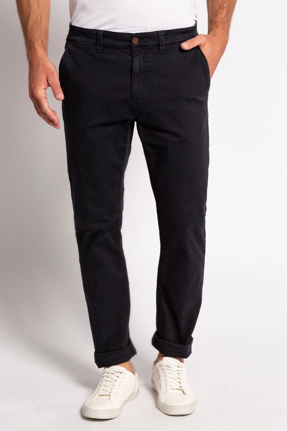 Grote Maten chino, Heren, blauw, Maat: 32, Katoen, JP1880 Grote Maten chino, Heren, blauw, Maat: 32, Katoen, JP1880