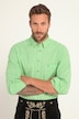 Chemise à carreaux traditionnelle JP 1880, manches longues et col à pointes boutonnées, coupe Modern Fit - jusqu'au 8 XL