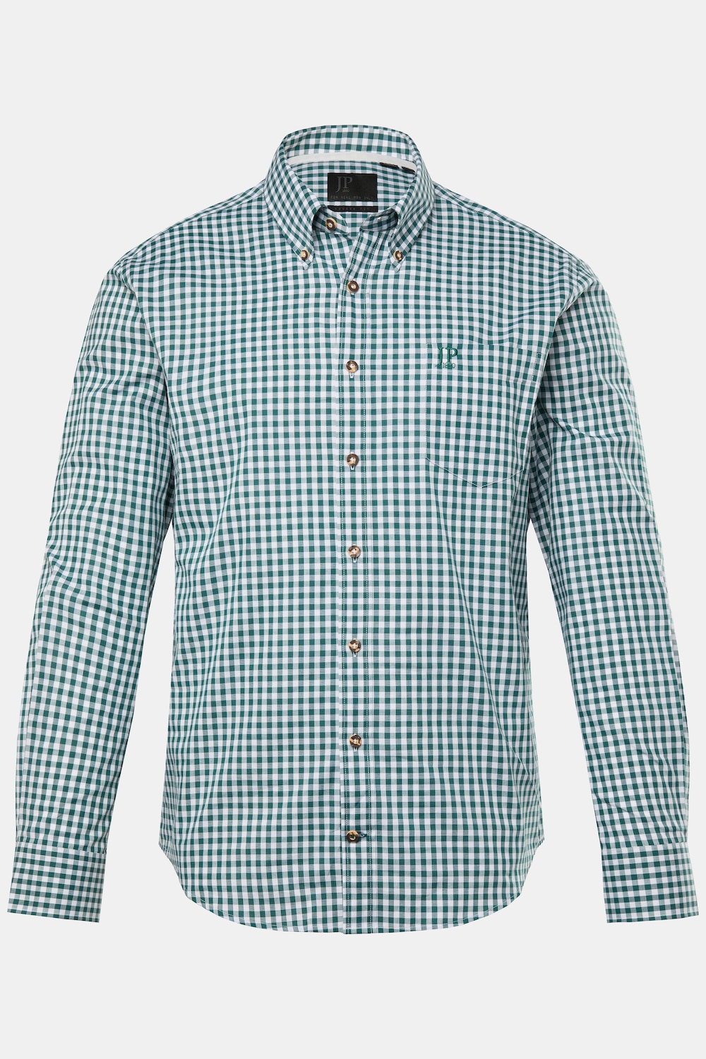 JP1880 Karohemd, Tracht, Langarm, Buttondown-Kragen, Modern Fit, bis 8 XL