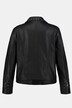 Stud Accent Faux Leather Fully Lined Biker Jacket