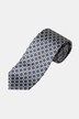 Hedvábná kravata, puntíky, extra dlouhá, šířka 7,5 cm