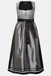 Dirndl, jacquard, tablier en satin