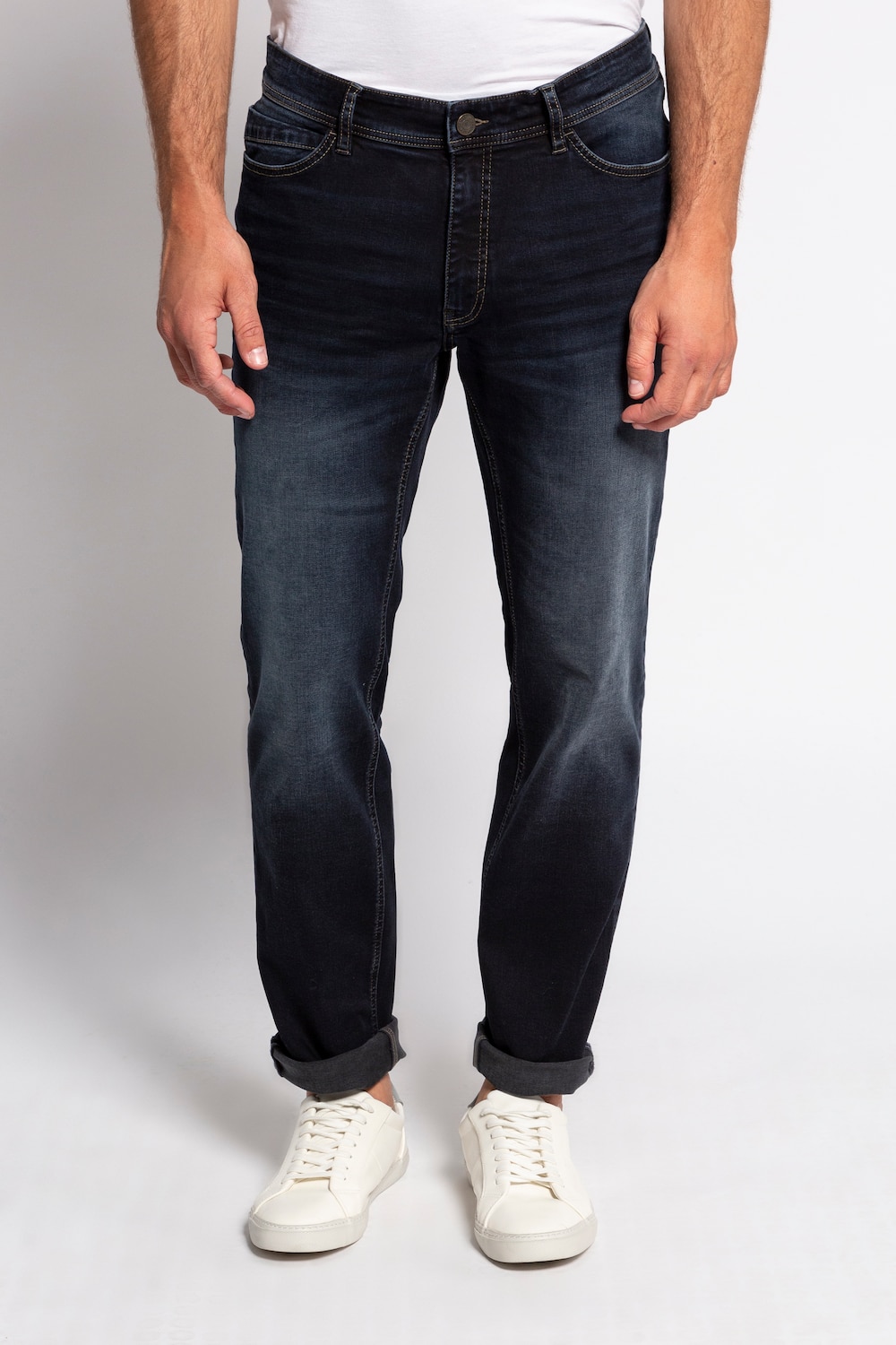 Grote Maten jeans, Heren, blauw, Maat: 64, Katoen, JP1880 Grote Maten jeans, Heren, blauw, Maat: 64, Katoen, JP1880