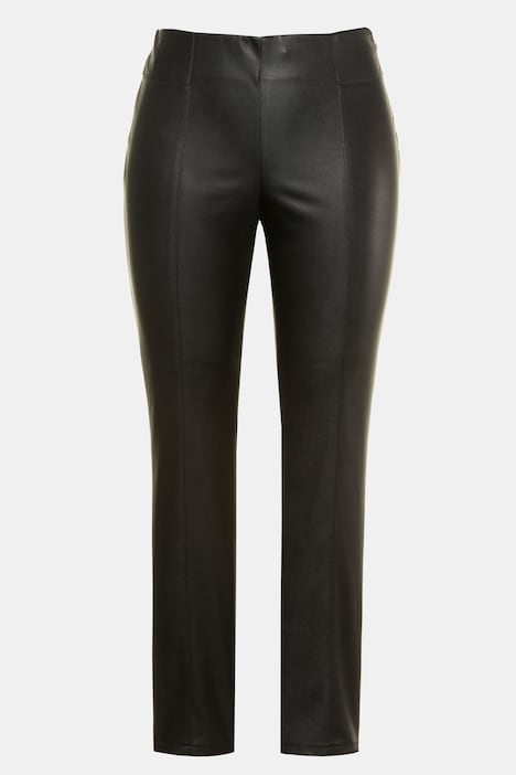Leather Look High Waist Sienna Fit Jeggings, Jeggings